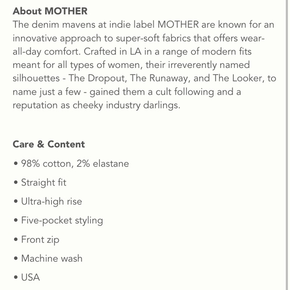 MOTHER The Swooner Rascal Ankle Straight Jeans - Picture 7 of 10